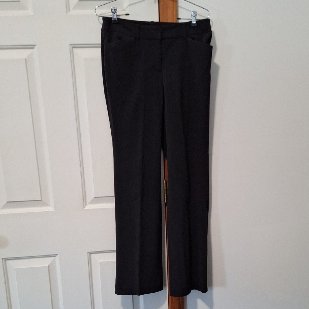 George Black Straight Leg Pants